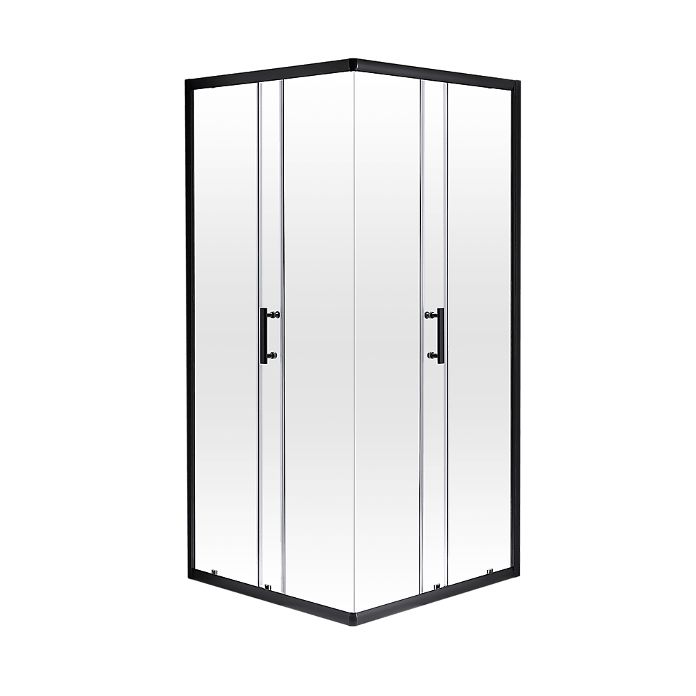 800 x 1000mm Sliding Door Nano Safety Glass Shower Screen By Della Francesca