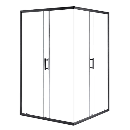 1200 x 800mm Sliding Door Nano Safety Glass Shower Screen By Della Francesca