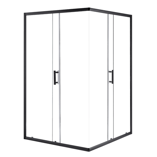 1200 x 800mm Sliding Door Nano Safety Glass Shower Screen By Della Francesca