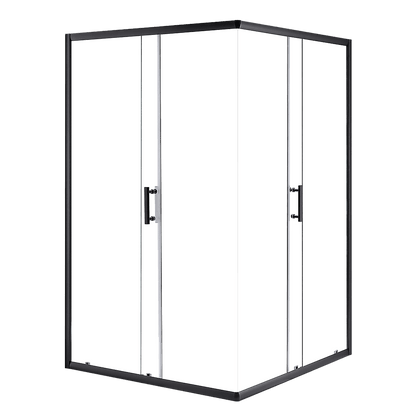 1200 x 1200mm Sliding Door Nano Safety Glass Shower Screen By Della Francesca