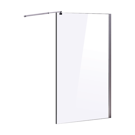 1000 x 2000mm Frameless 10mm Safety Glass Shower Screen