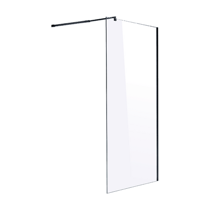 1200 x 2000mm Frameless 10mm Safety Glass Shower Screen