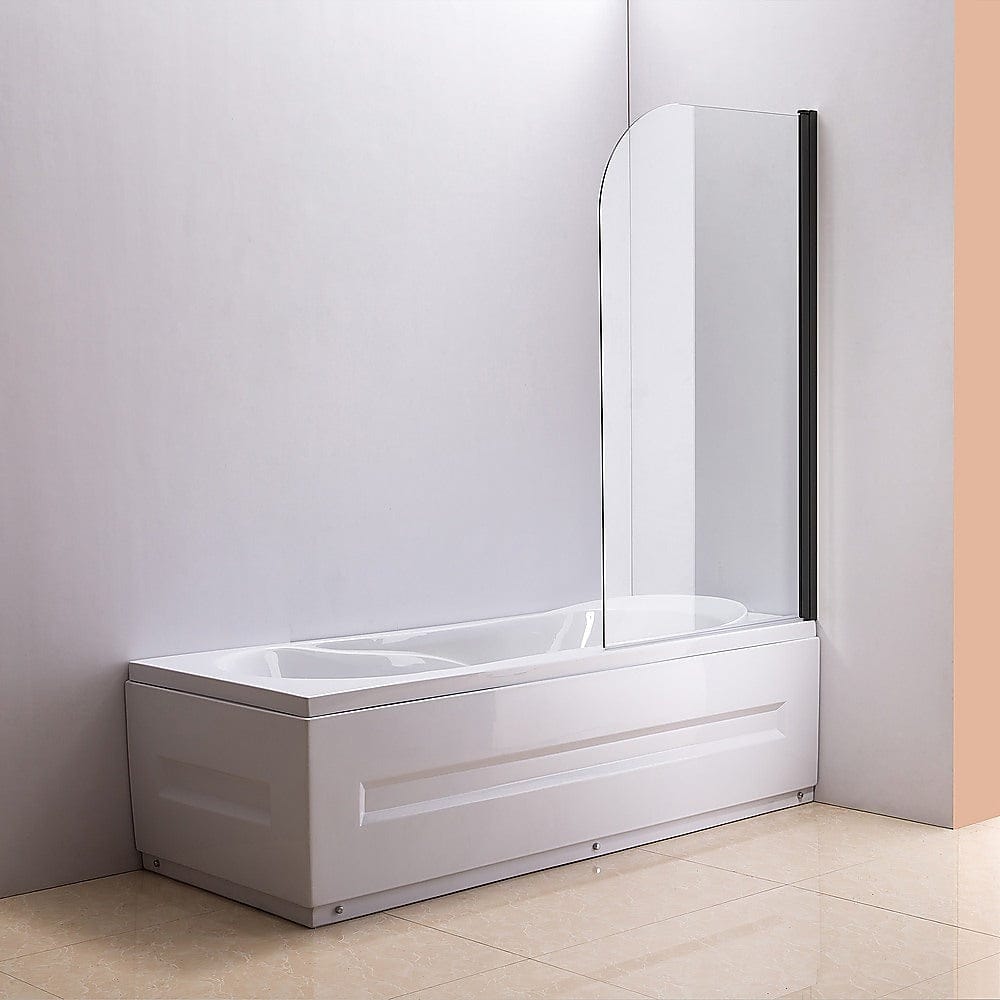 180 Degree Pivot Door 6mm Safety Glass Bath Shower Screen 900x1400mm By Della Francesca