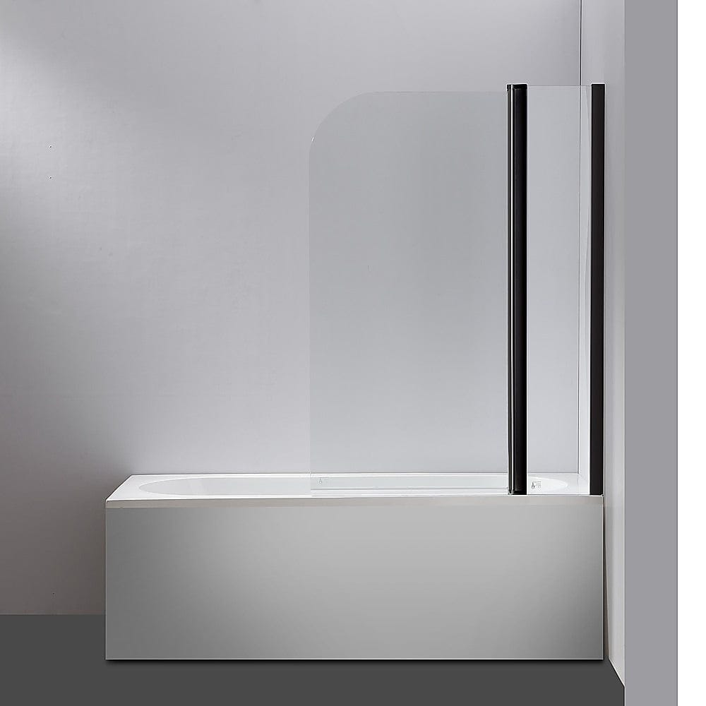 180 Degree Pivot Door 6mm Safety Glass Bath Shower Screen 1200x1400mm By Della Francesca