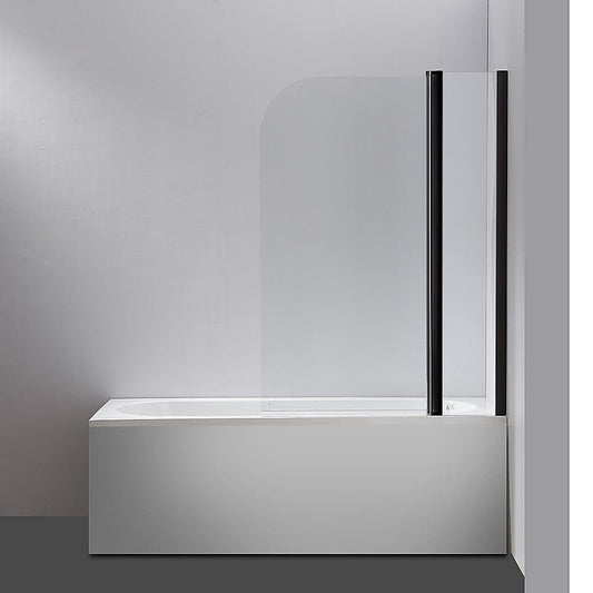 180 Degree Pivot Door 6mm Safety Glass Bath Shower Screen 1200x1400mm By Della Francesca