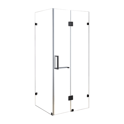 1200 x 800mm Frameless 10mm Glass Shower Screen By Della Francesca