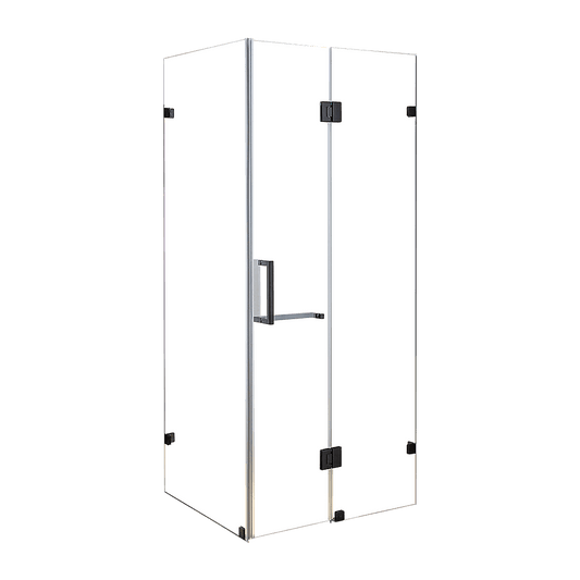 1200 x 800mm Frameless 10mm Glass Shower Screen By Della Francesca