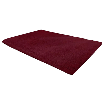 200x140cm Floor Rugs Large Shaggy Rug Area Carpet Bedroom Living Room Mat - Burgundy