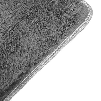 230x200cm Floor Rugs Large Shaggy Rug Area Carpet Bedroom Living Room Mat - Grey