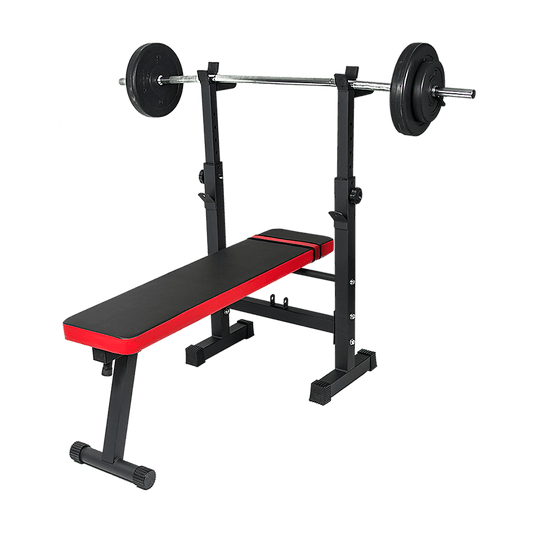 Folding Flat Weight Lifting Bench Body Workout Exercise Machine Home Fitness