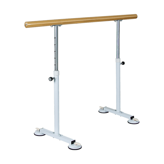 Wooden Portable Ballet Bar Stretch Barre Dance Bar 1.5M Freestanding Ballet Bar