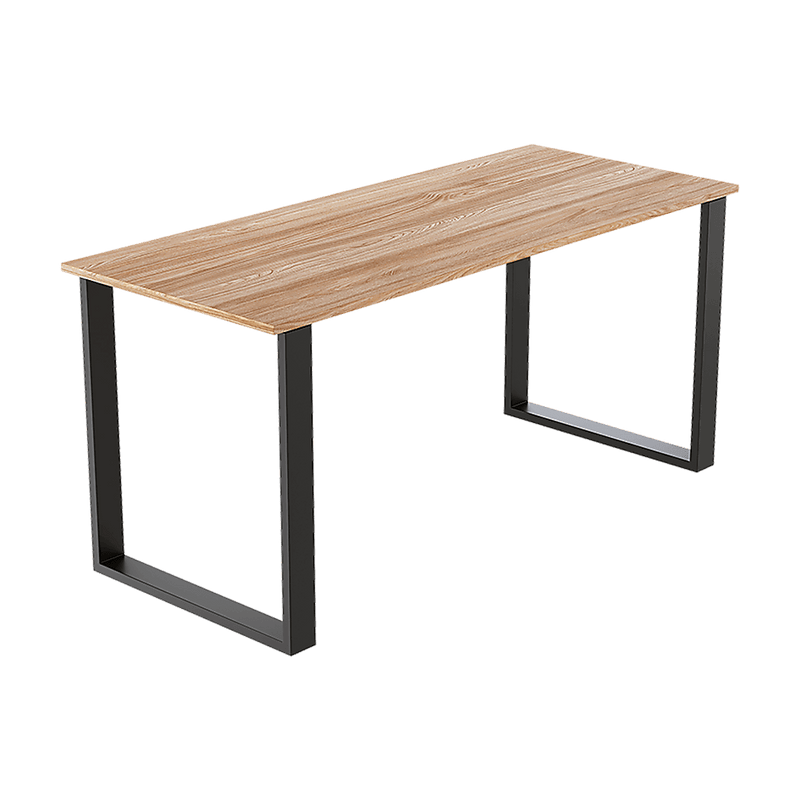 Square-Shaped Table Bench Desk Legs Retro Industrial Design Fully Welded - Black