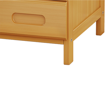 Bamboo Bedside Table Nightstand Storage Bedroom Sofa Side Stand