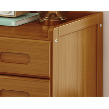 Bamboo Bedside Table Nightstand Storage Bedroom Sofa Side Stand