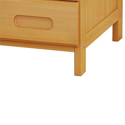 Bamboo Bedside Table Nightstand Storage Bedroom Sofa Side Stand