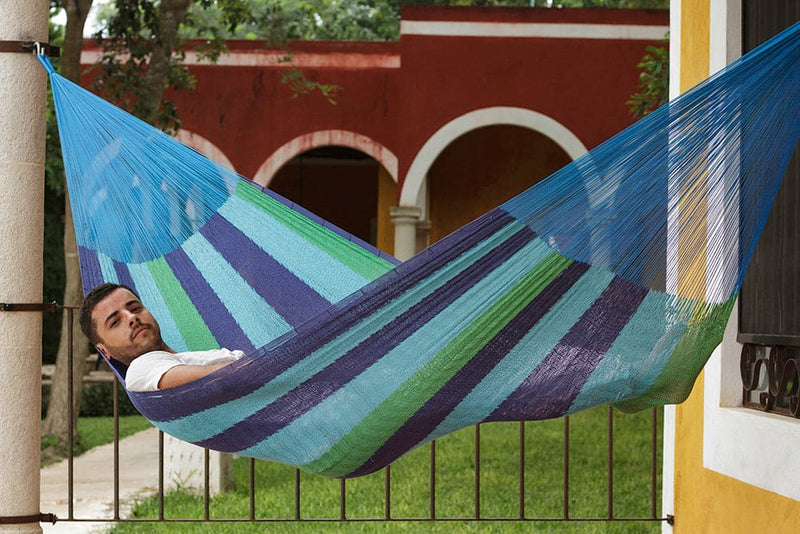 The out and about Mayan Legacy hammock Doble Size in Oceanica colour