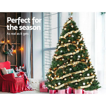 Jingle Jollys Christmas Tree 2.1M Xmas Tree Decorations Pine Needles 1584 Tips