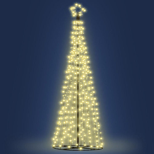 Jingle Jollys Christmas Tree 3.6M 400 LED Xmas Trees With Lights Warm White