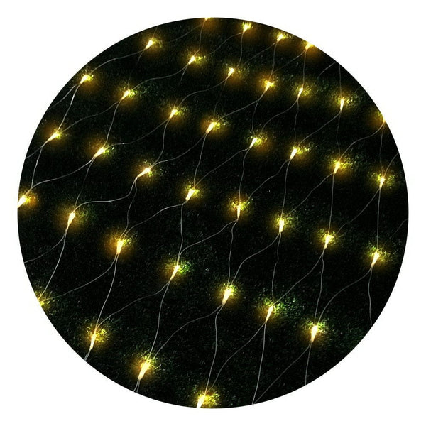 Jingle Jollys ChristmasLights&Acirc; 4mx6m Net String Light 1000 LED Warm